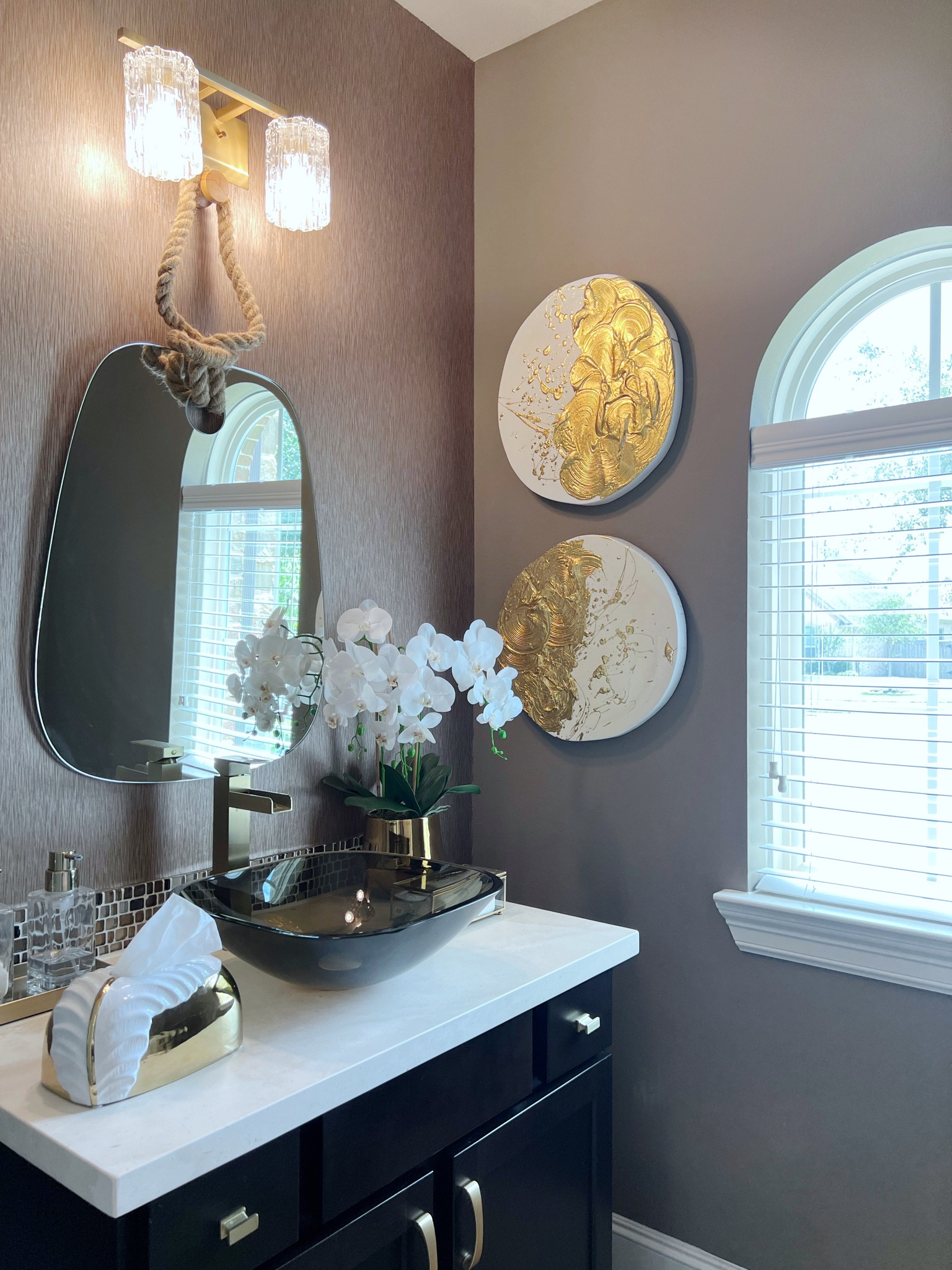 Shop items in my powder room #salealert #homedecor #holidaydecor #christmasdecor #walldecor #bathroomdecor #homegifts #wallmirror #ltkhome #bathroomvanity

#LTKCyberweek #LTKGiftGuide #LTKHoliday