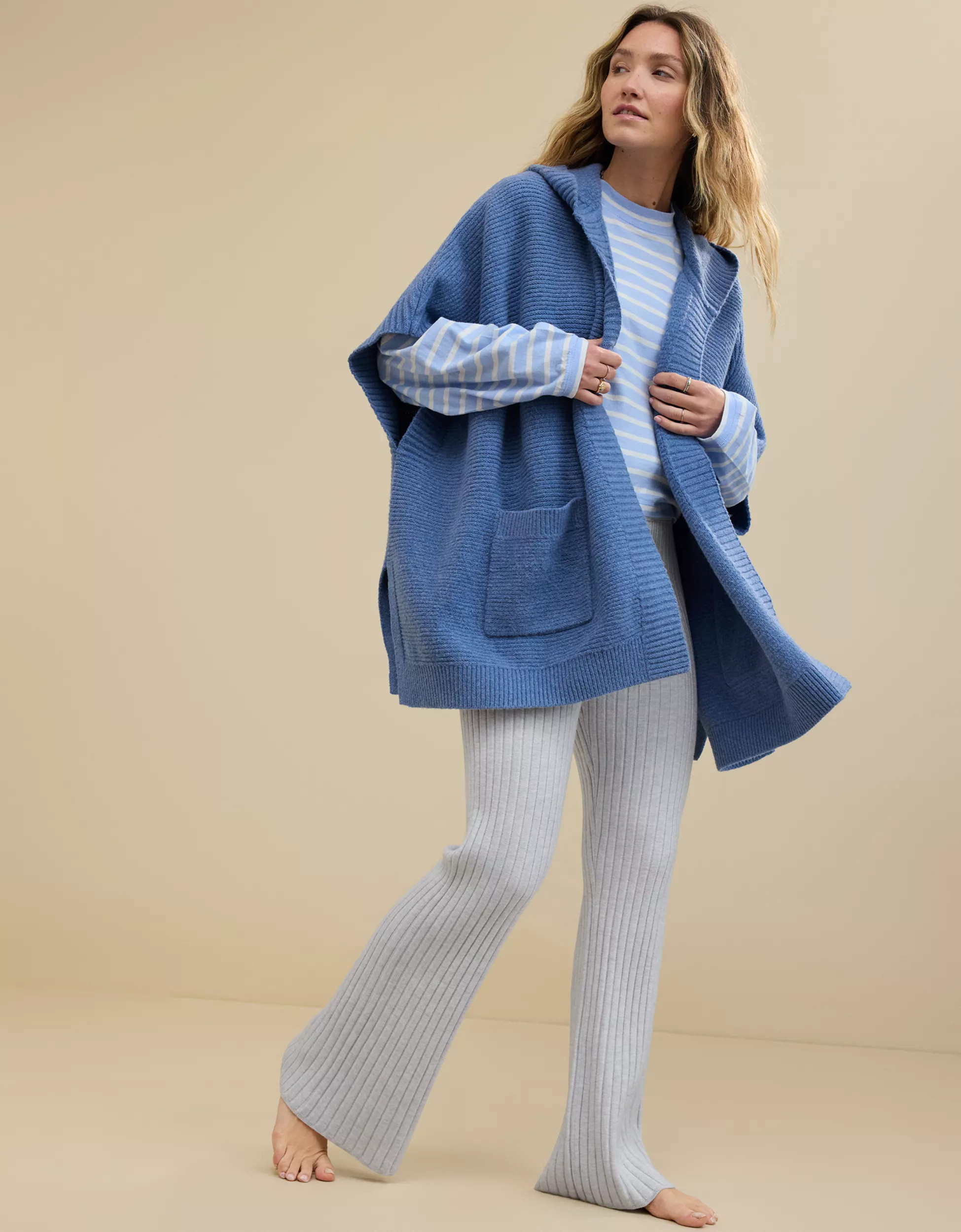 Aerie Hooded Cape | Aerie