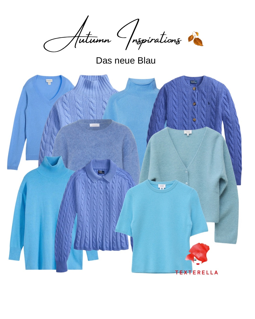 Herbstinspiration: Das neue Blau
Im kommenden Herbst, sind nicht nur Blau- und Rottöne, sehr angesagt, sondern auch blau!


Herbstoutfits für Frauen über 50
Fall outfits for women over 50

#60plus
#50plus
#plussize
#herbstlook
#herbstoutfit
#everydaylook
#blau
#blue

#LTKdeutschland #LTKü50 #LTKstyletip