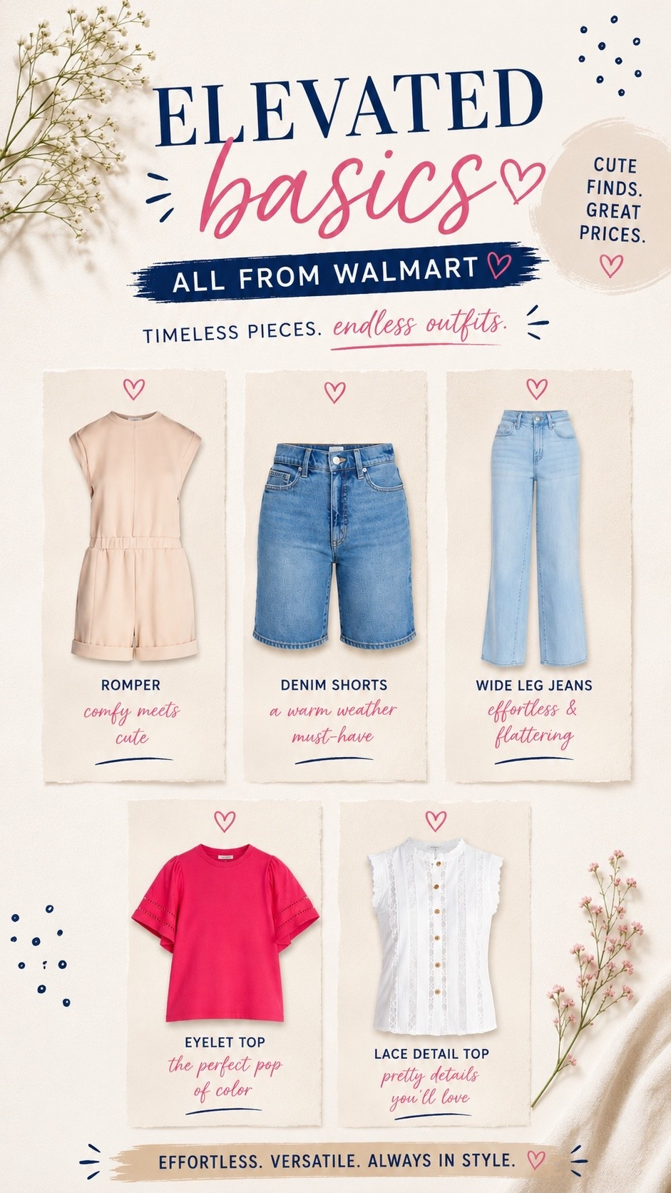 The elevated Walmart basics moms actually want 🤍 From buttery soft sets to relaxed denim and easy throw-on basics, Walmart is so good right now for affordable everyday style that still looks put together. Everything is comfy, versatile, and easy to wear on repeat all summer long ✨

#walmartfashion #walmartfinds #affordablefashion #casualstyle #momstyle #summerstyle #elevatedbasics #everydaystyle #budgetfriendlyfashion #walmartstyle

https://liketk.it/6elAm

#LTKgrwm #LTKmomlife #LTKootd