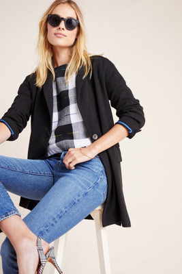 Sacha Knit Longline Blazer | Anthropologie (US)