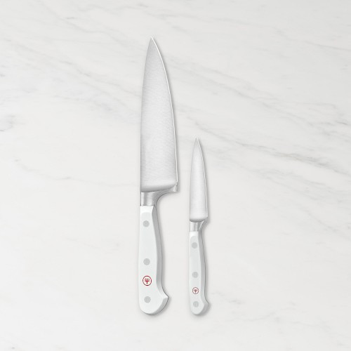 Wusthof Classic 2-Piece Prep Set, White | Williams-Sonoma