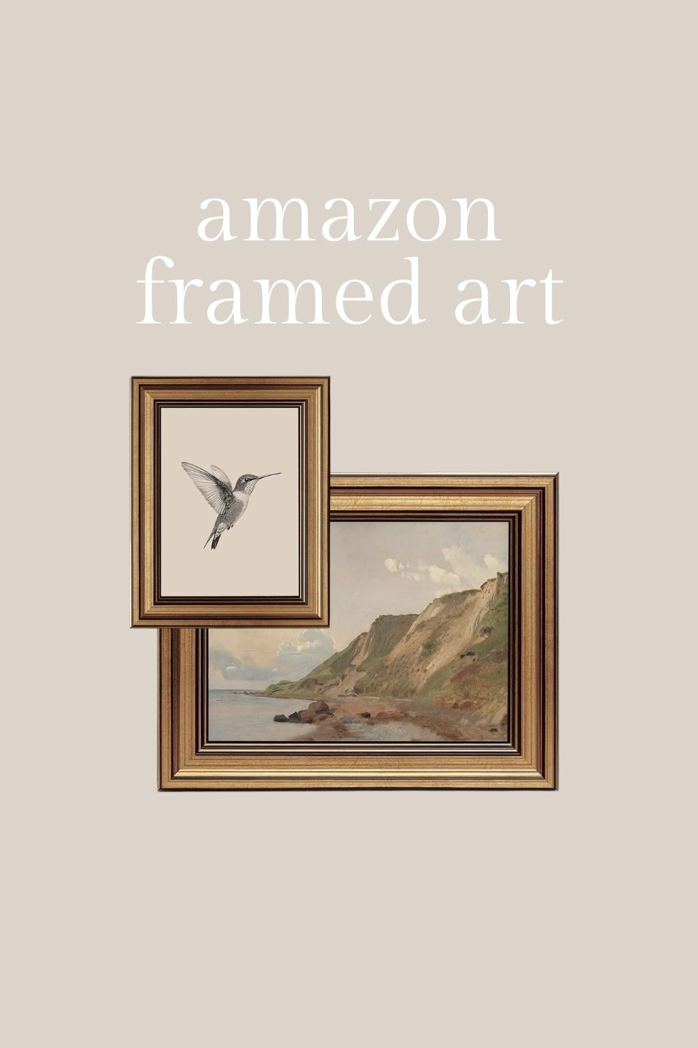 How pretty are they two framed art pieces from amazon?!

#LTKHome