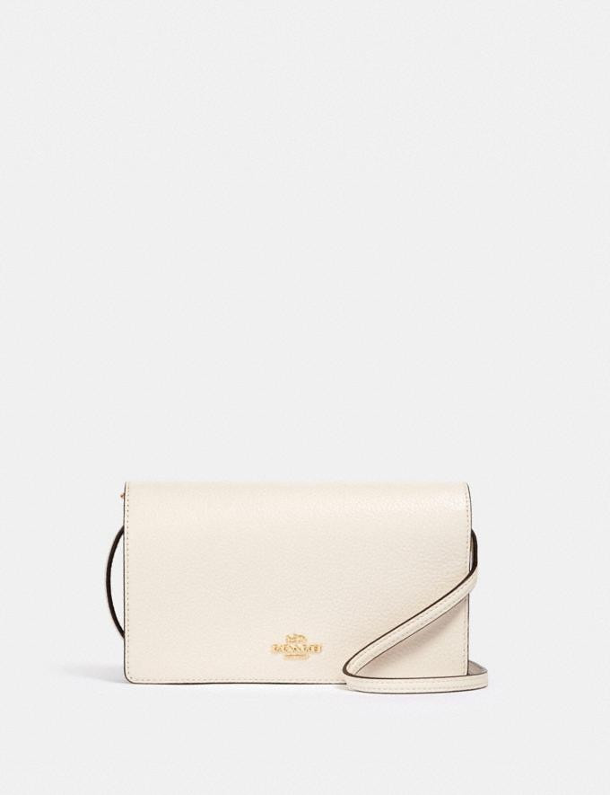 anna foldover crossbody clutch | Coach Outlet US
