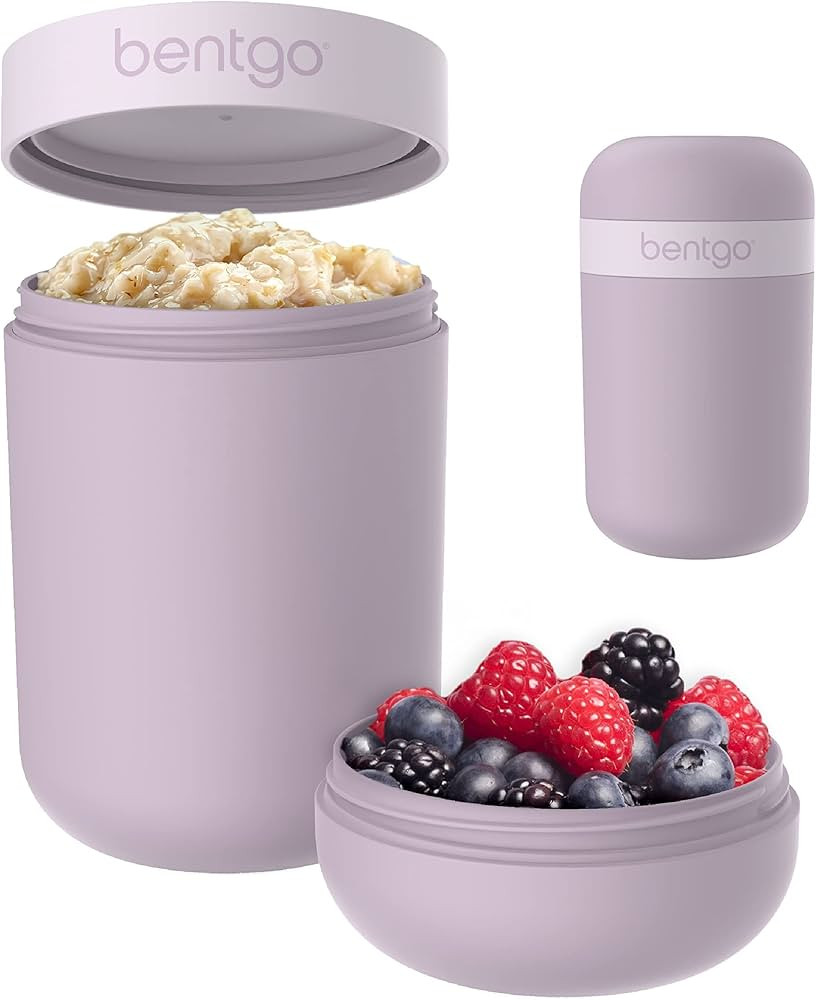 Bentgo® Snack Cup - Reusable Snack Container with Leak-Proof Design, Toppings Compartment, and D... | Amazon (US)