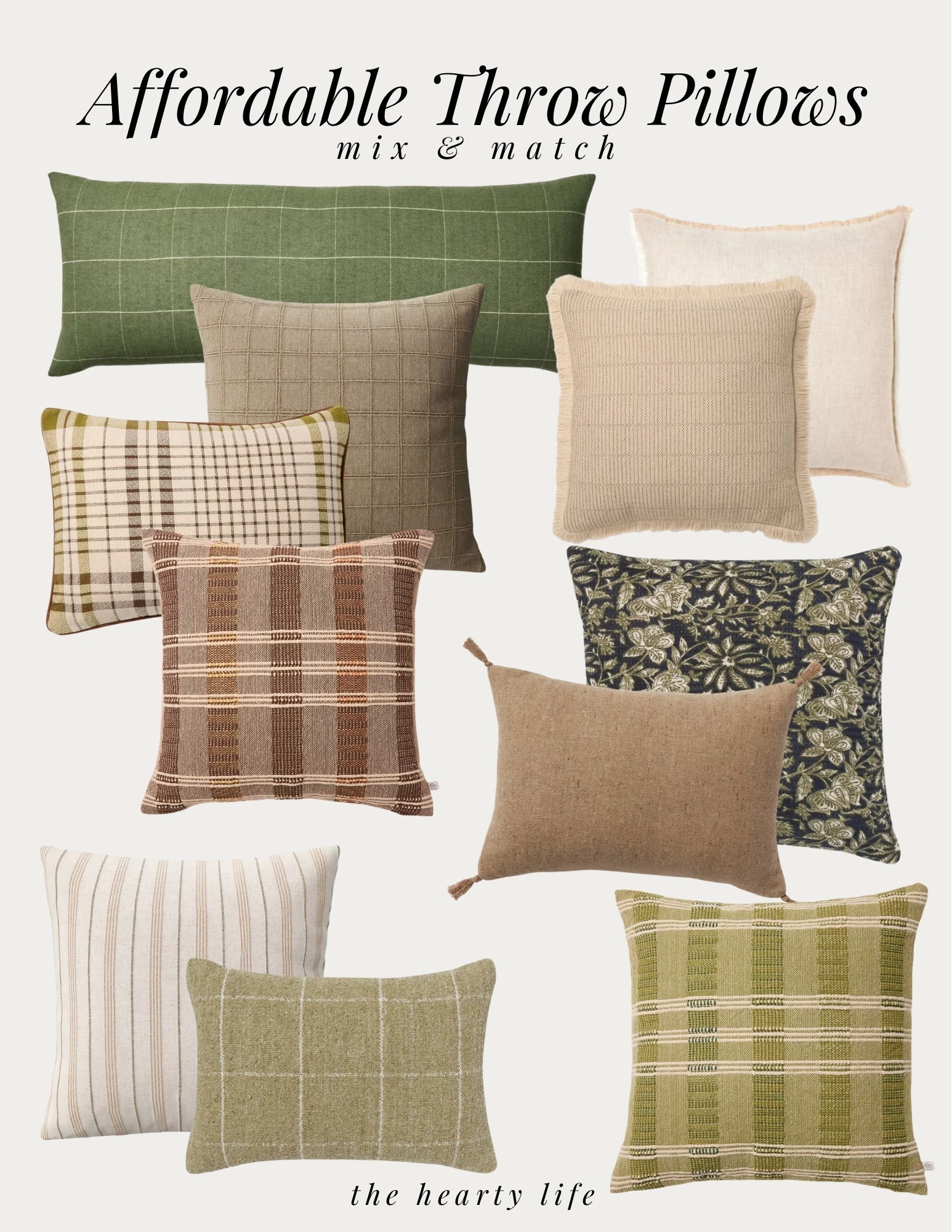 My favorite neutral throw pillows for the living room, bedroom, or den! All under $40! 

#LTKFindsUnder50 #LTKSeasonal #LTKHome