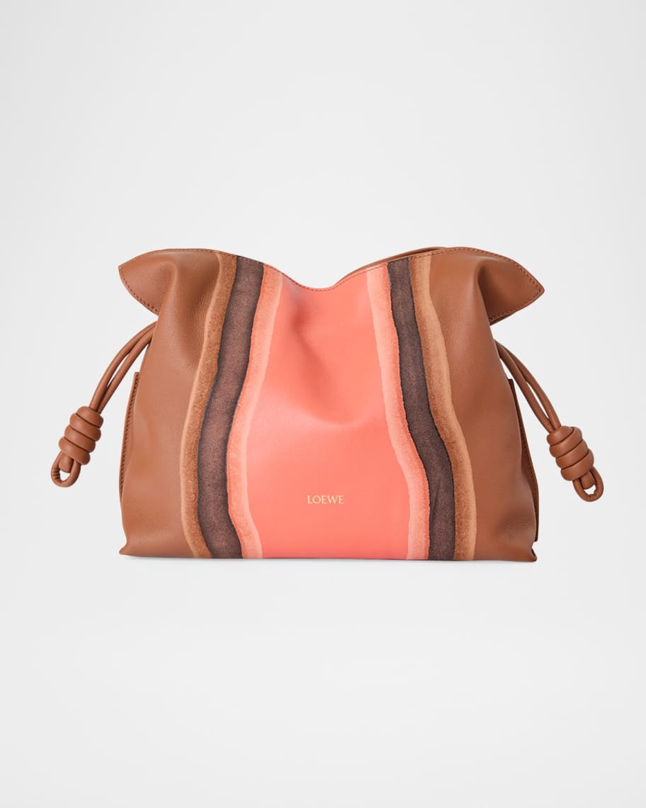 Loewe Flamenco Clutch Bag in Nappa Leather | Neiman Marcus