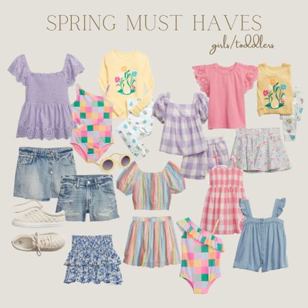 Gap fashion for kids, girls and toddlers spring fashion finds 

#LTKsalealert #LTKkids #LTKunder50