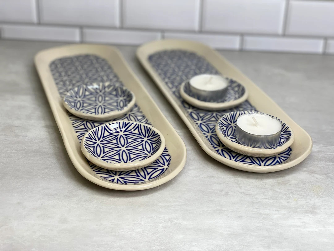 Handmade Oval Platter, Ceramic Oval Serving Dish, Sushi Plate, Tapas Plate, Serving Dish, Oval Pl... | Etsy (US)