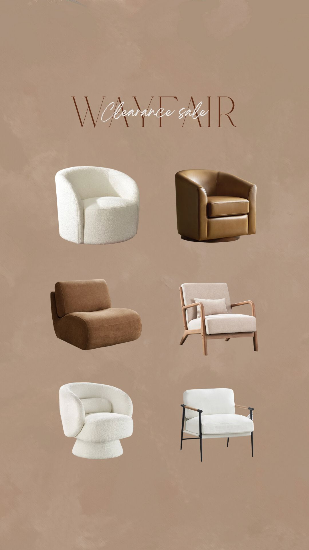 Wayfair Clearance sale: Accent chair edition !! Save big during this 72 hour sale 

 #LTKHome #LTKSaleAlert