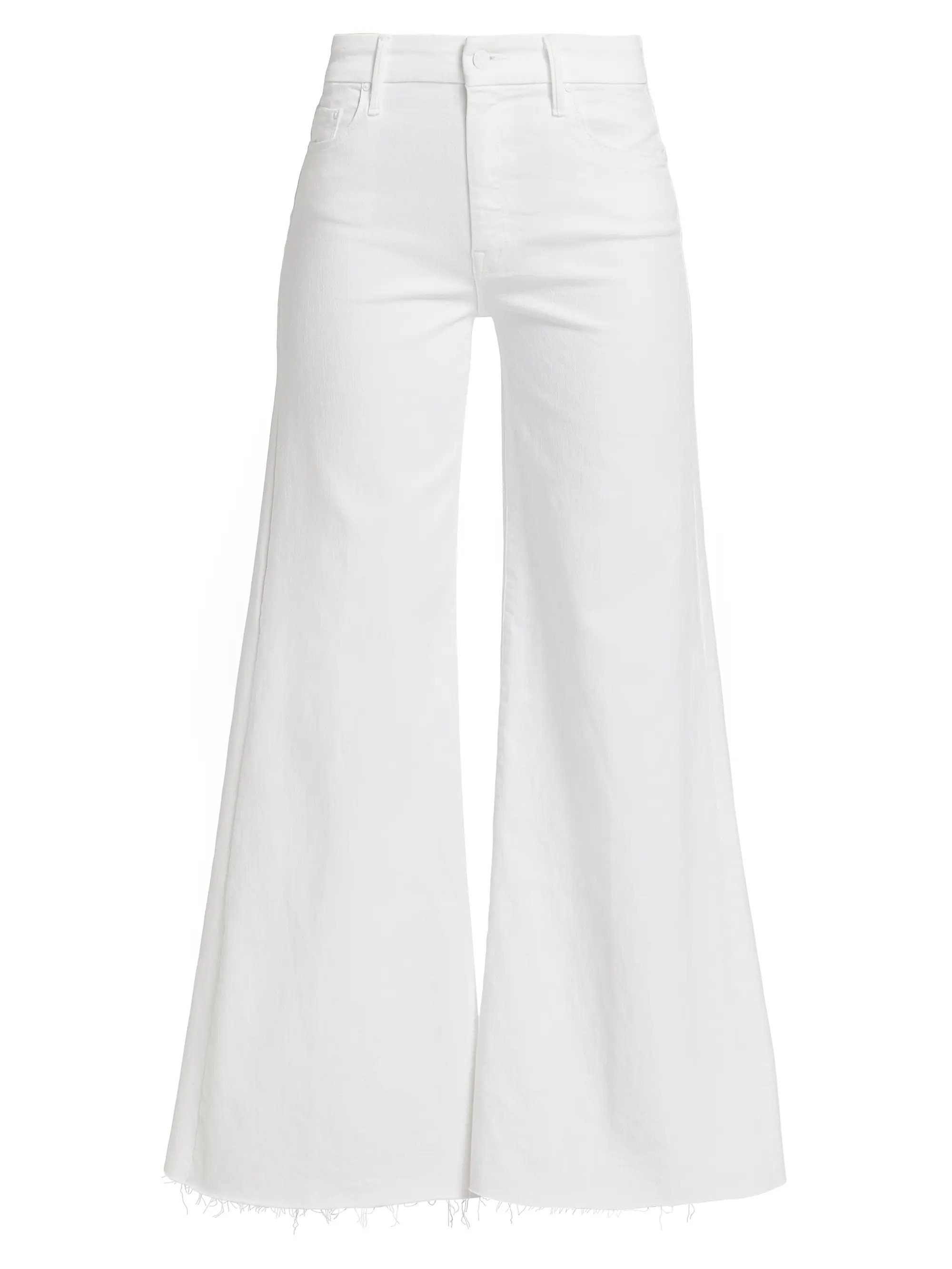 The Roller Fray Mid-Rise Wide-Leg Pants | Saks Fifth Avenue