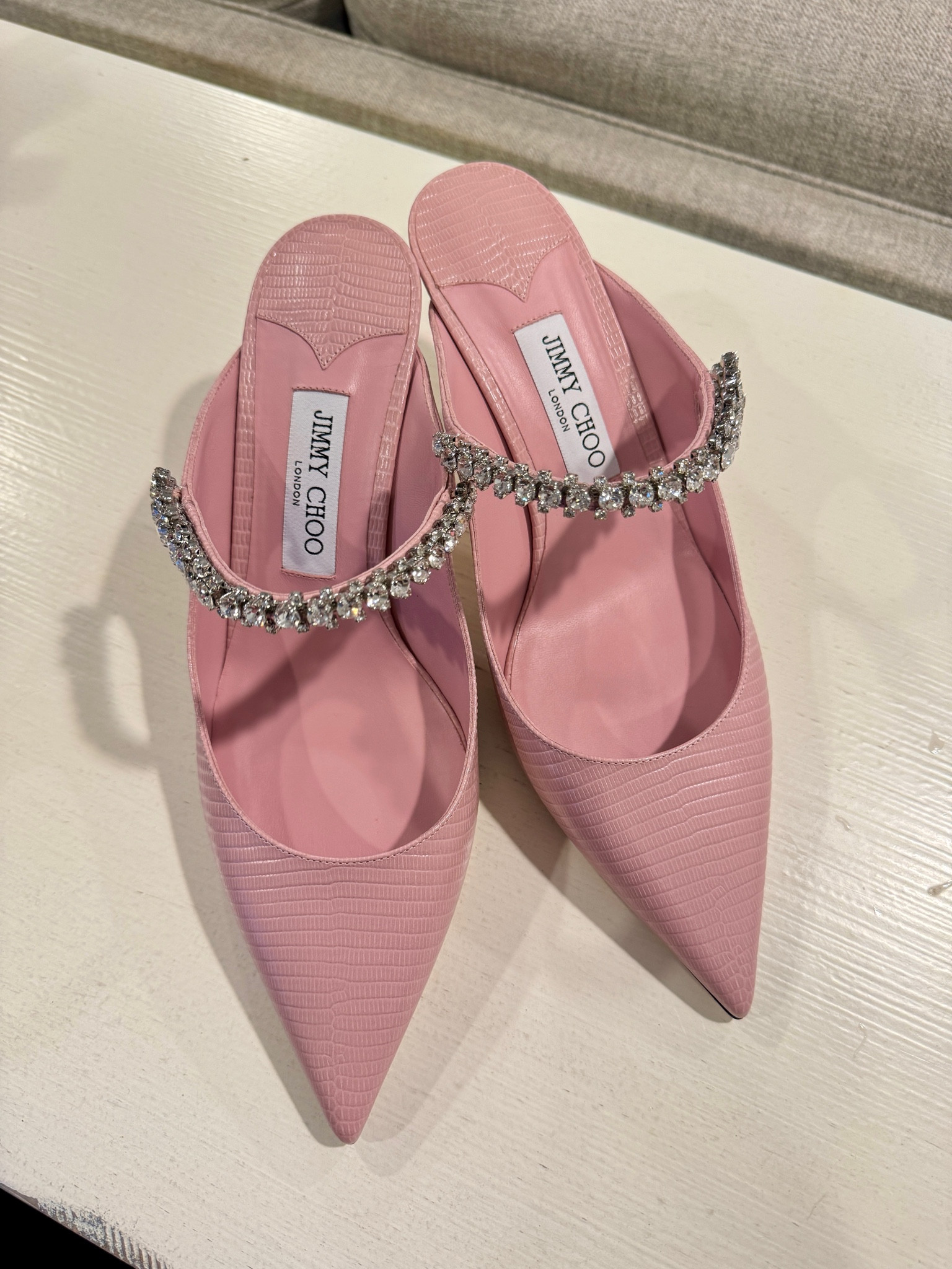 Pink Jimmy Choo Bing 65, perfect holiday shoe! Wide foot friendly 

#LTKShoeCrush #LTKSaleAlert #LTKStyleTip