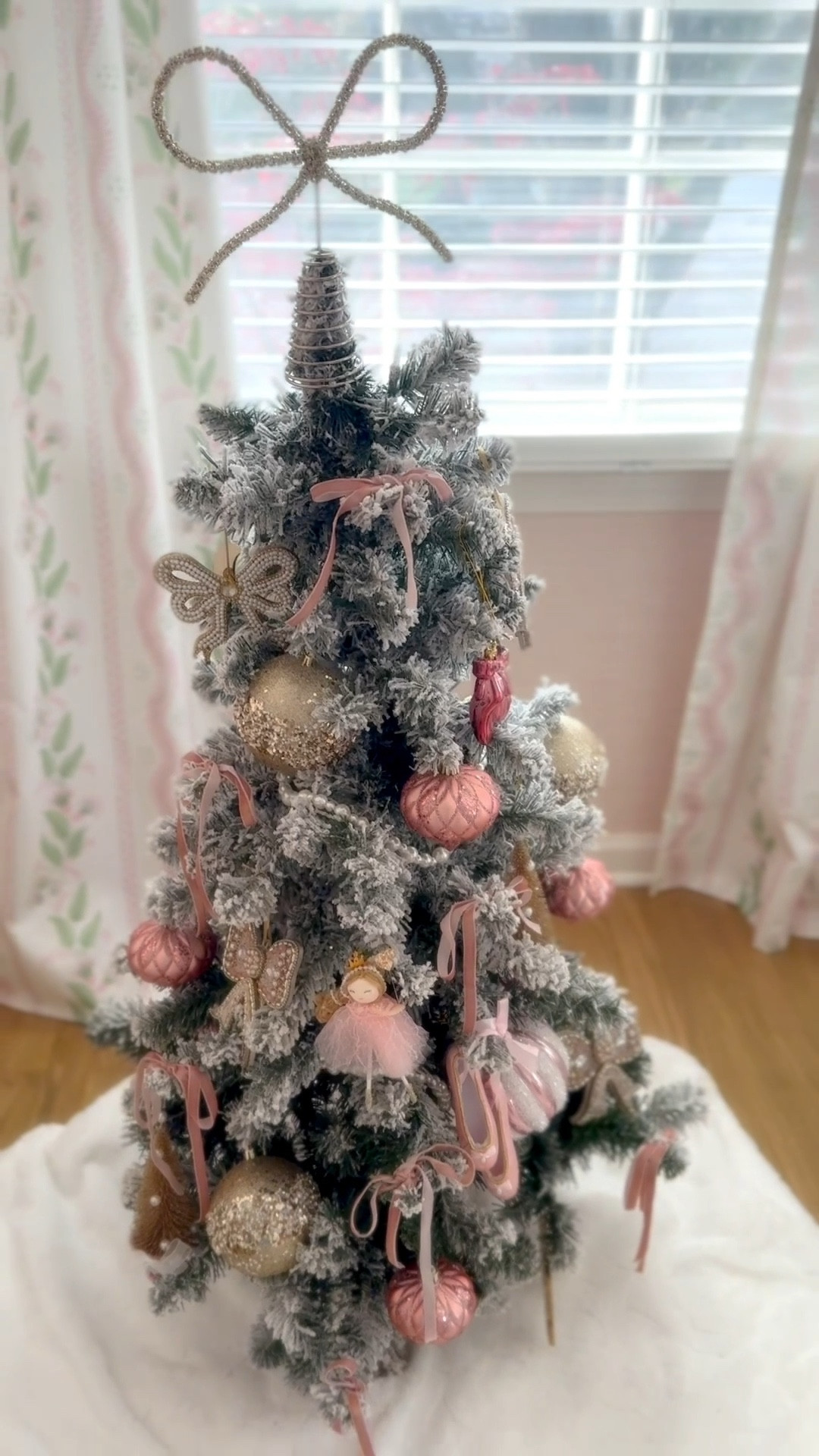 Pink little girls Christmas tree. Baby girls pink nursery Christmas tree.

#LTKHome #LTKBaby #LTKHoliday