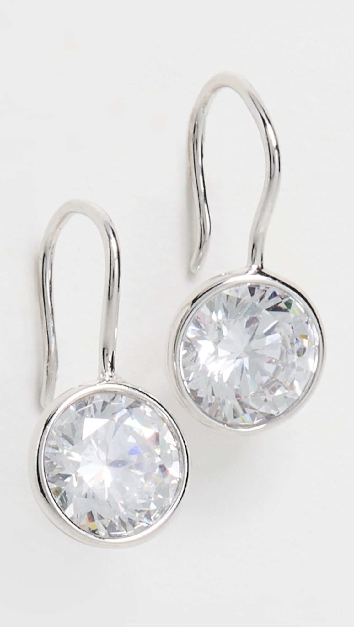 Bezel Drop Earrings | Shopbop