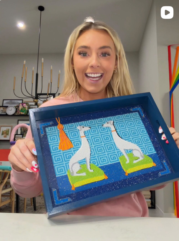 Diamond art tray!! 

 