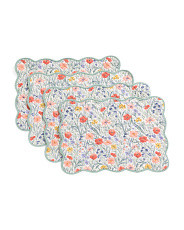 4pk Alderwood Floral Reversible Placemats | TJ Maxx