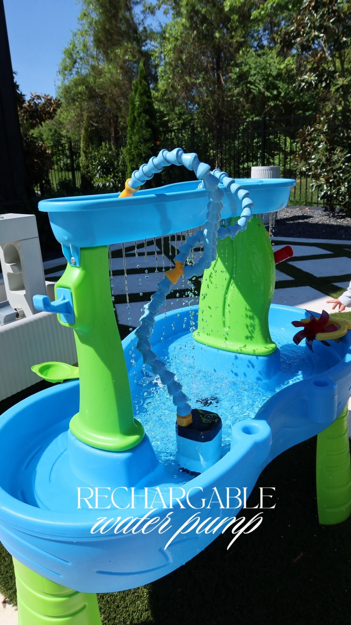 This rechargeable water pump is a must for any water table. No cords or plugging in required! Just charge & suction down to your table- has two spouts that provide continual water flow! 



#LTKHome #LTKKids #LTKmomlife