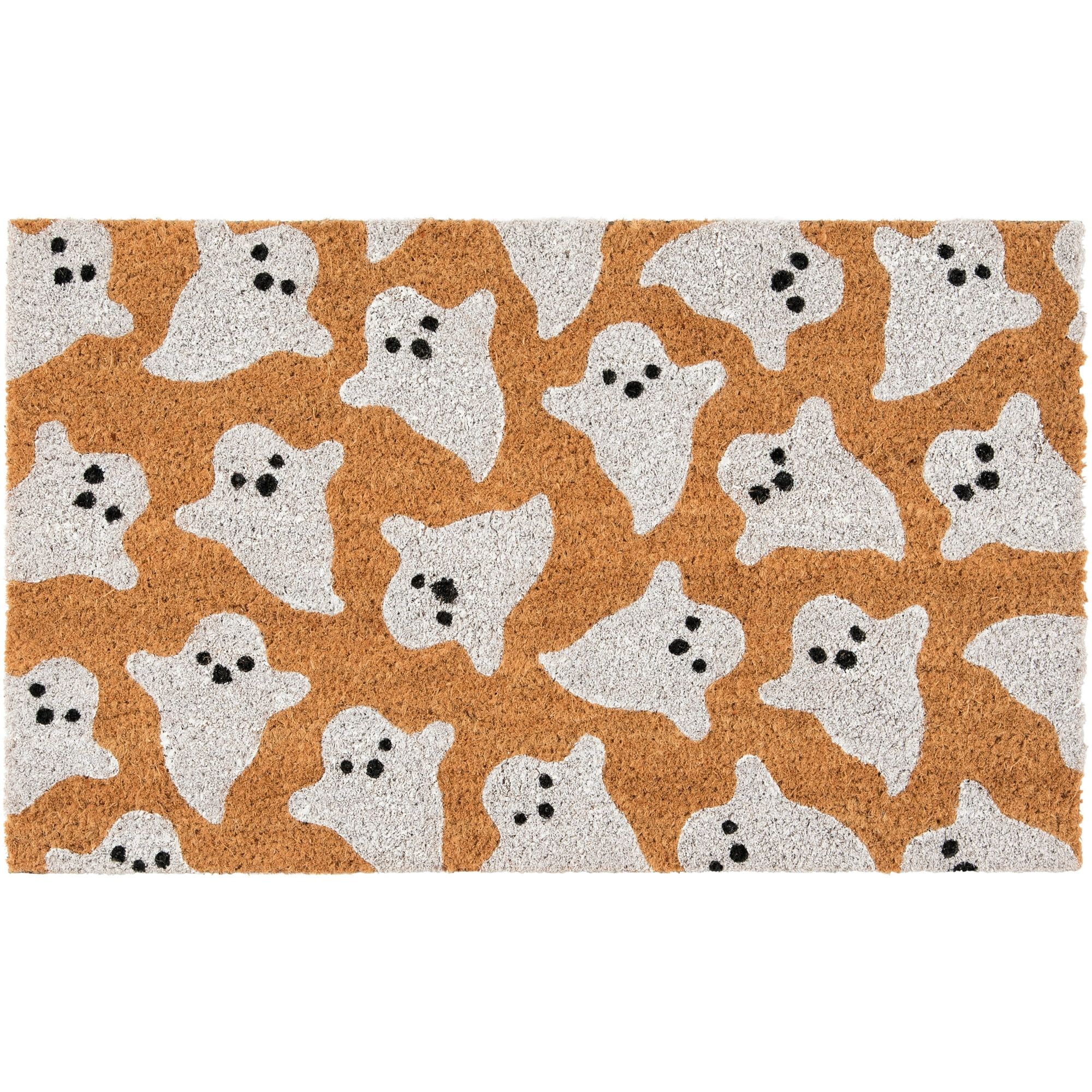 Way To Celebrate Ghost Coir Outdoor Doormat, 18"x30" - Walmart.com | Walmart (US)