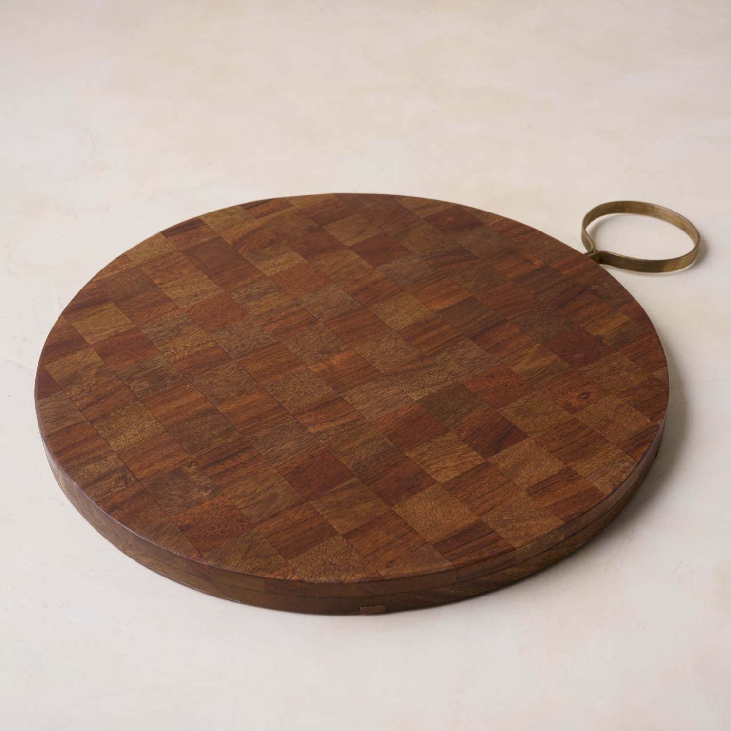 Checkerboard Wood Serving Board | Magnolia