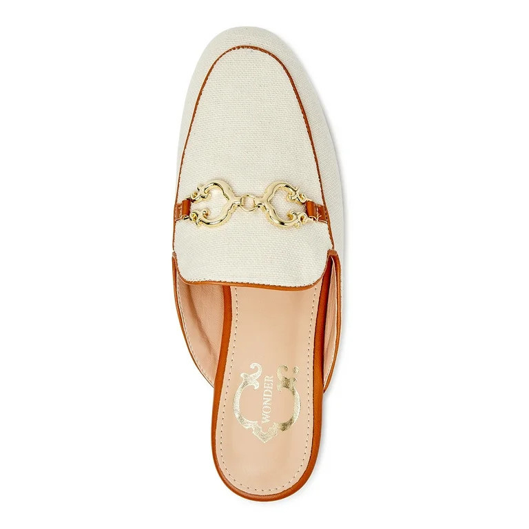 C. Wonder Women's Canvas Mule with Horse Bit Buckle - Walmart.com | Walmart (US)