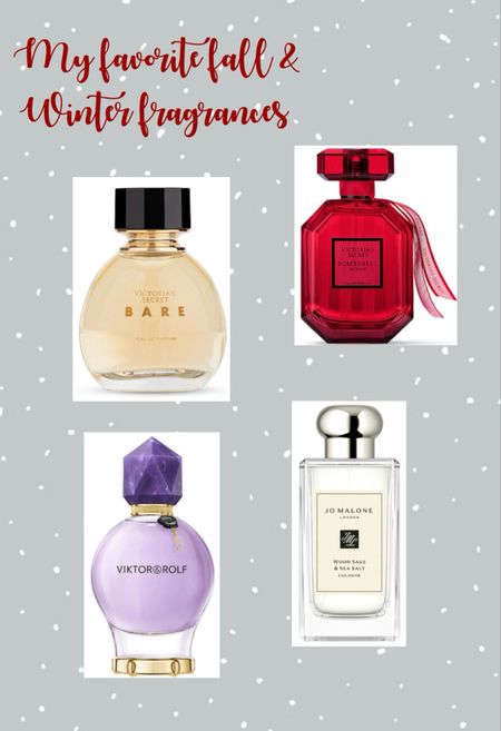 My favorite fragrances for fall & winter.  Two of which are currently on sale!


#LTKsalealert #LTKHoliday #LTKGiftGuide