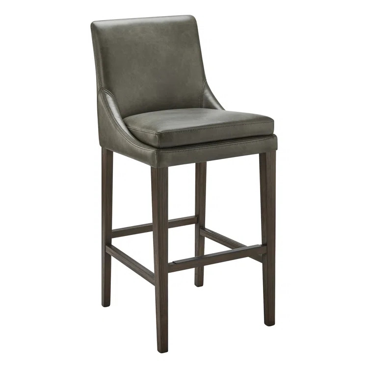 Niara Upholstered Leather Counter & Bar Stool | Wayfair North America