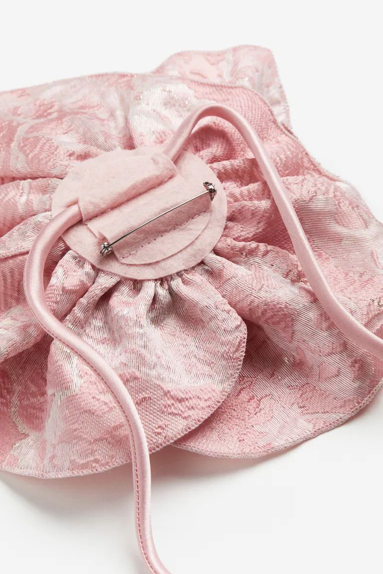 Appliquéd Wraparound Necklace - Light pink - Ladies | H&M US | H&M (US + CA)