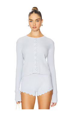 LIONESS Ivy League Top in Soft Blue from Revolve.com | Revolve Clothing (Global)