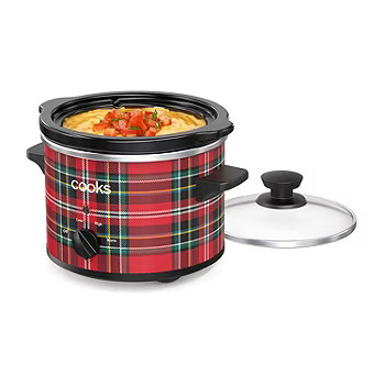 new!Cooks 1.5-Quart Plaid Slow Cooker | JCPenney
