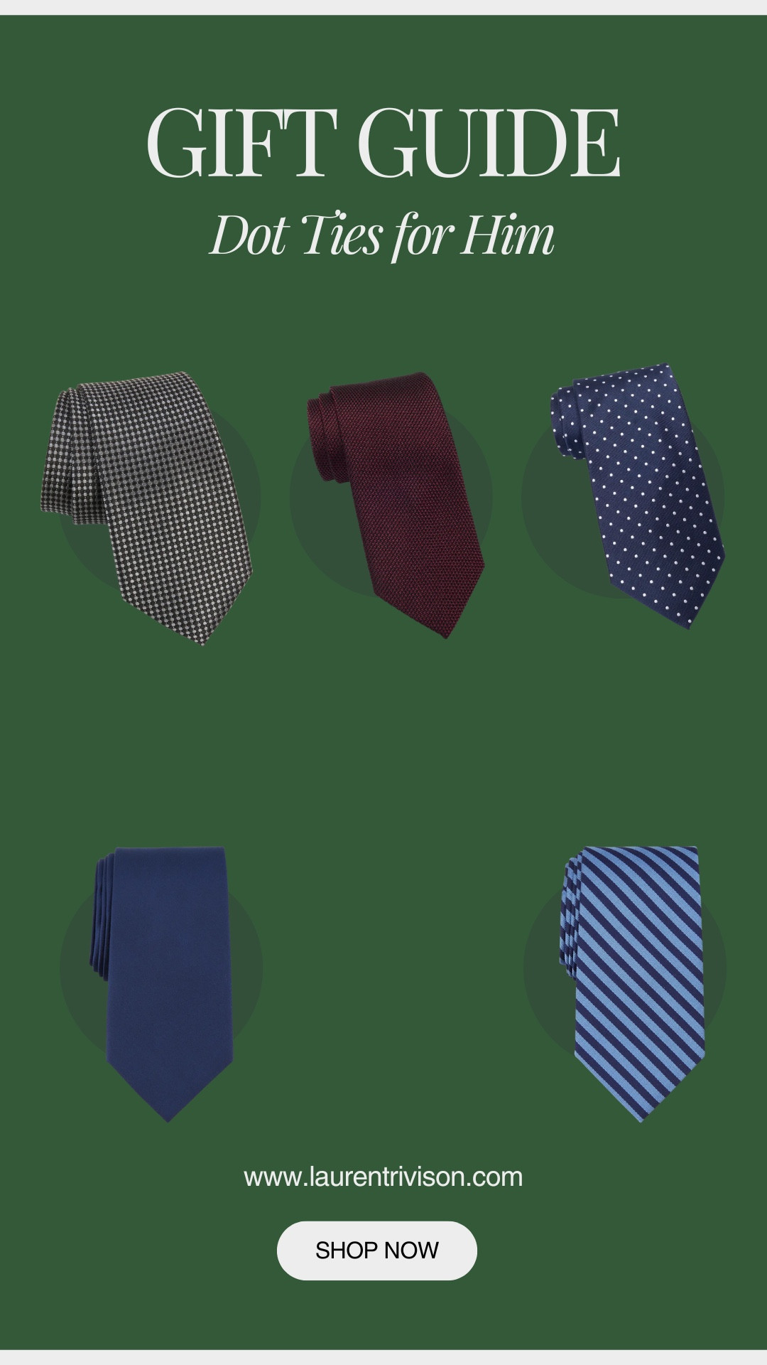 Classic with a twist 👔✨ Dot ties that make the perfect gift for him linked below!

#LTKSeasonal #LTKGiftGuide #LTKHoliday