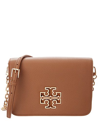 Tory Burch Britten Combo Leather Clutch | Ruelala