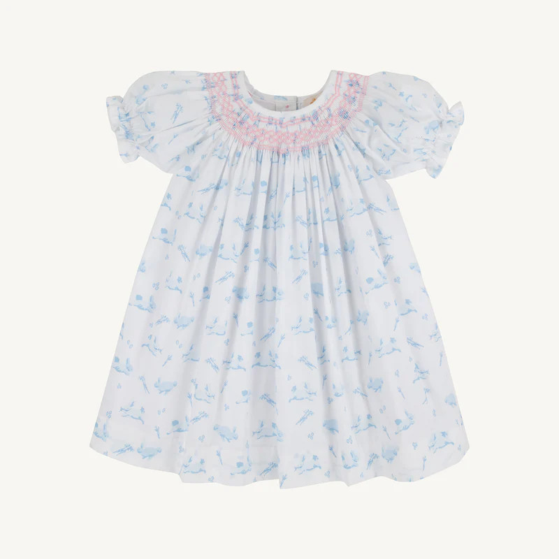 Short Sleeve Sandy Smocked Dress | The Beaufort Bonnet Company
