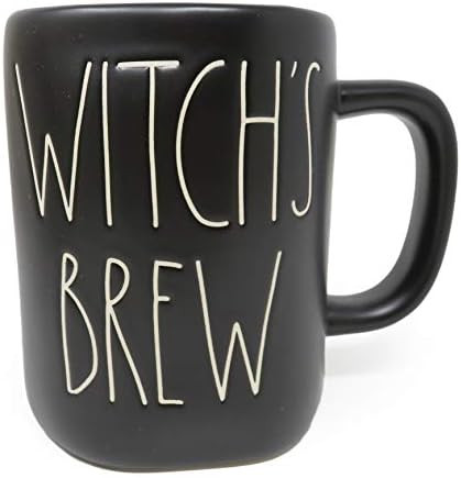Rae Dunn Black Halloween WITCHS BREW Mug | Amazon (US)