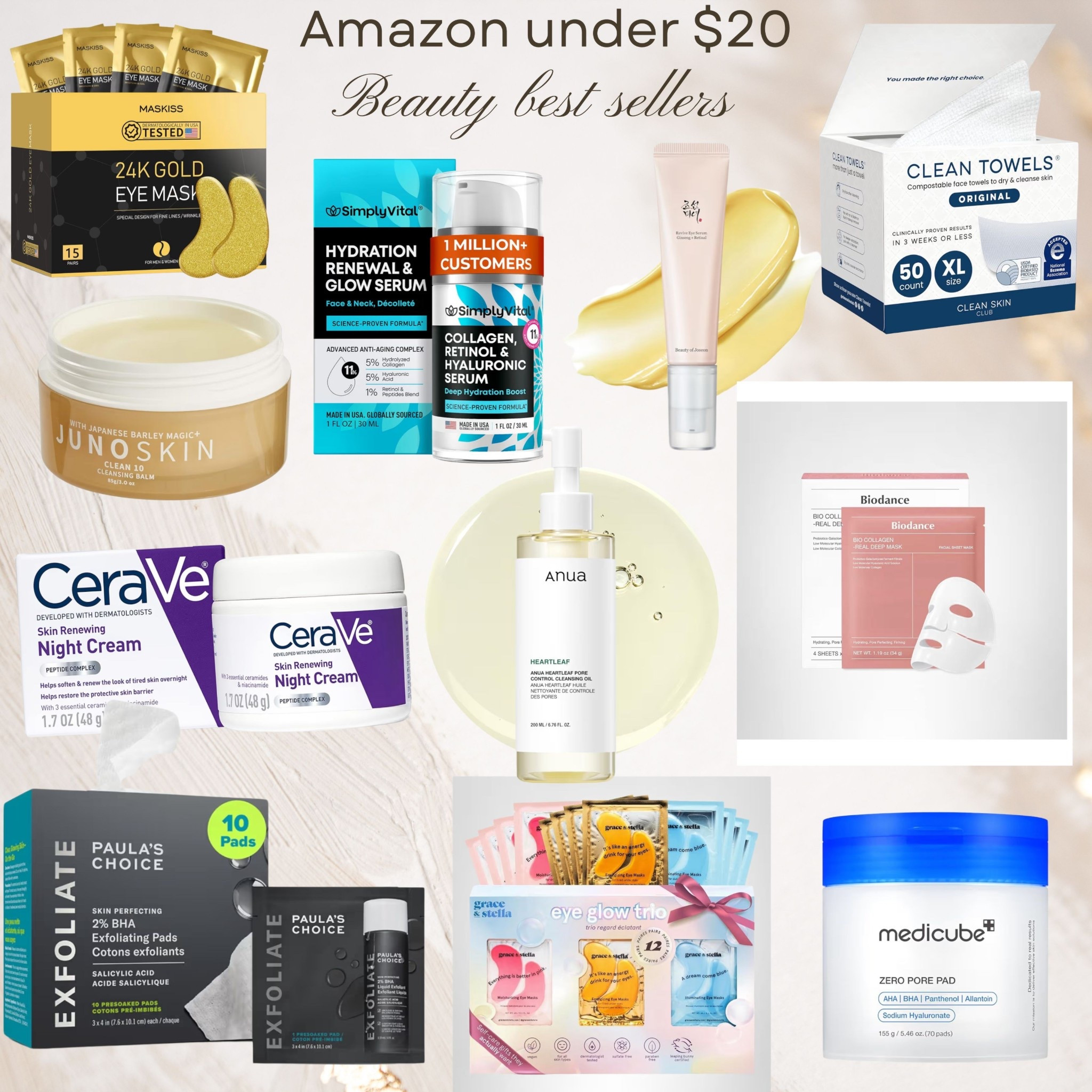 Amazon under $20 beauty best sellers ✨

#LTKgrwm #LTKBeauty #LTKselfcare