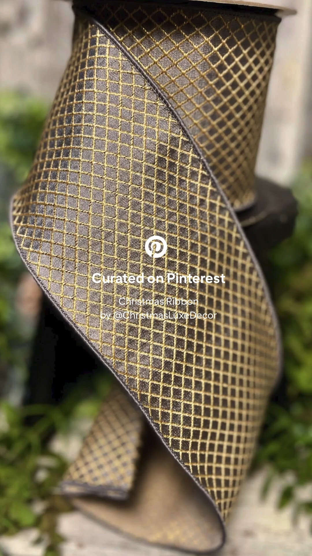Gold Christmas Ribbon