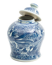 12.5in Phoenix Temple Jar With Lid | Marshalls