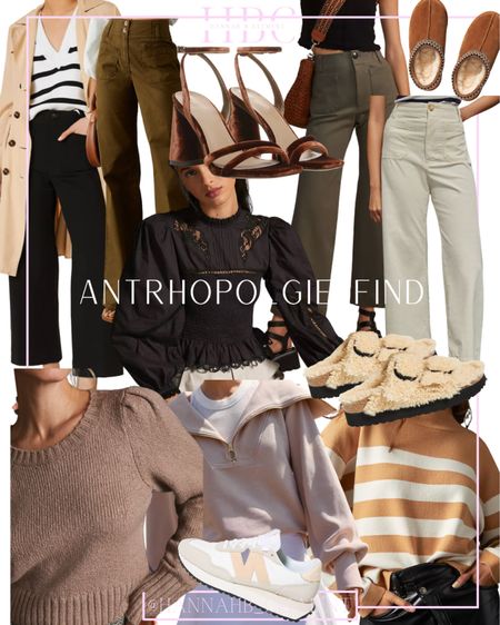 Anthropologie favorites 
-I own the teddy birks and they’re my favorite ever
-I also purchased the tan puff sleeve sweater Bottom left & the cord culottes (size down) 

#LTKSeasonal #LTKstyletip #LTKshoecrush