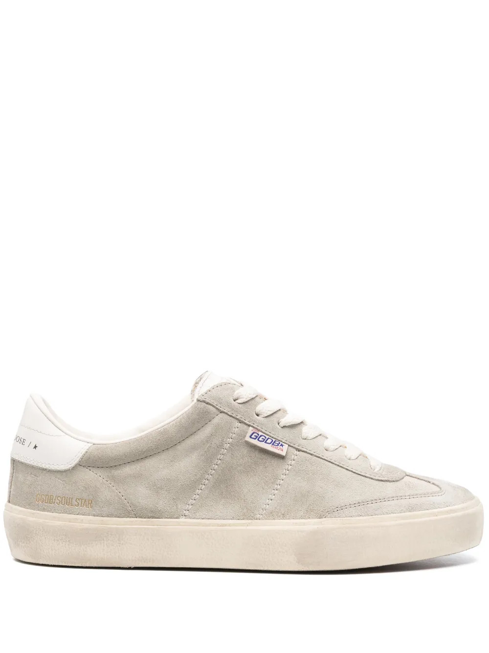 Golden Goose Soul-Star Suede Sneakers | Neutrals | FARFETCH | Farfetch Global