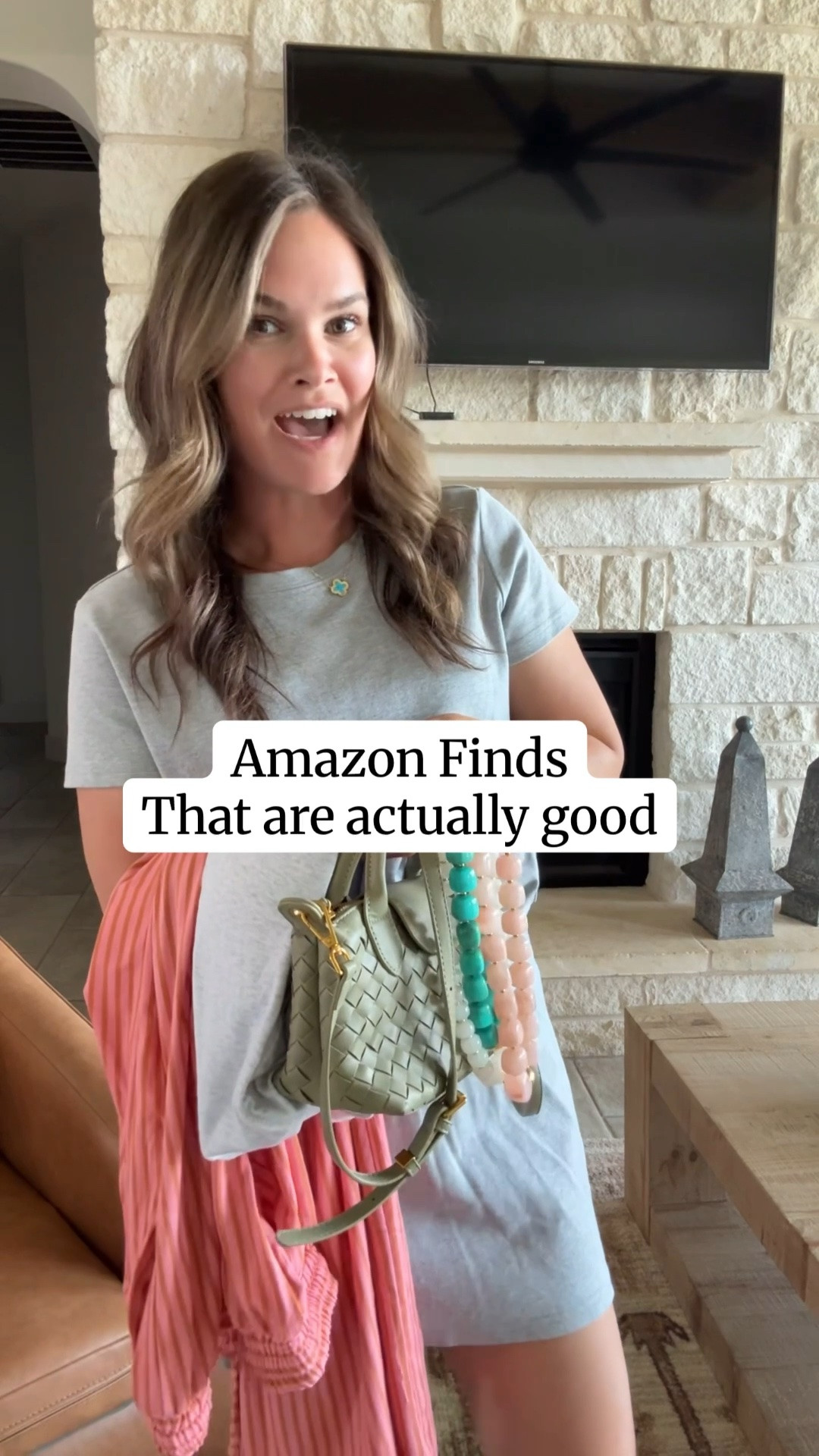Amazon finds that are actually worth it 🤍 comment “TRENDING FINDS” for deets. I ordered a ton of trending Amazon fashion finds and these 5 were the clear winners. Affordable, elevated, and so good- pull on pants, basic tees, beaded necklace and summer bags! #summerfashion

#LTKmomlife #LTKootd #LTKSaleAlert