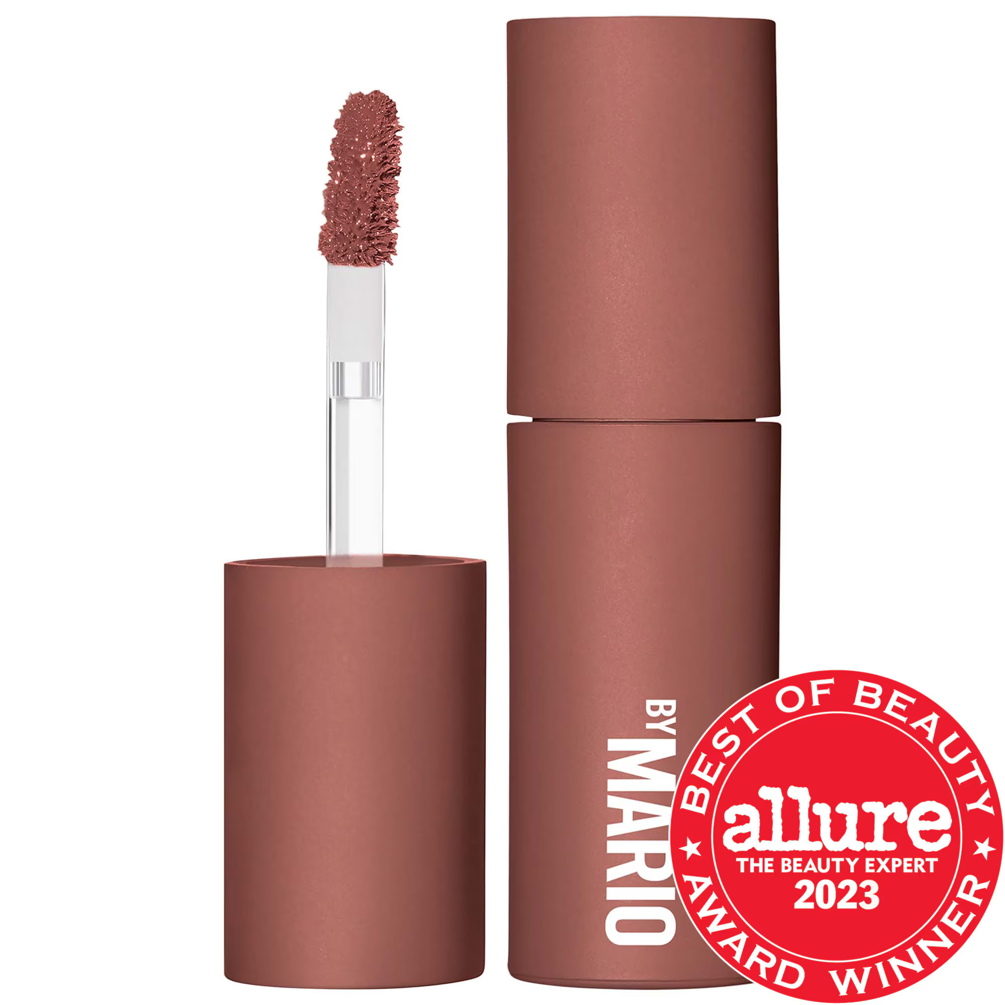 MAKEUP BY MARIO MoistureGlow Plumping Lip Color Miss Rose 0.11 oz / 3.3 mL | Sephora (US)