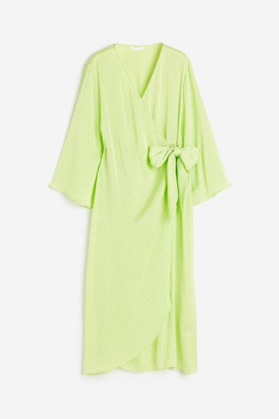 Jacquard-weave Wrap Dress | H&M (US + CA)