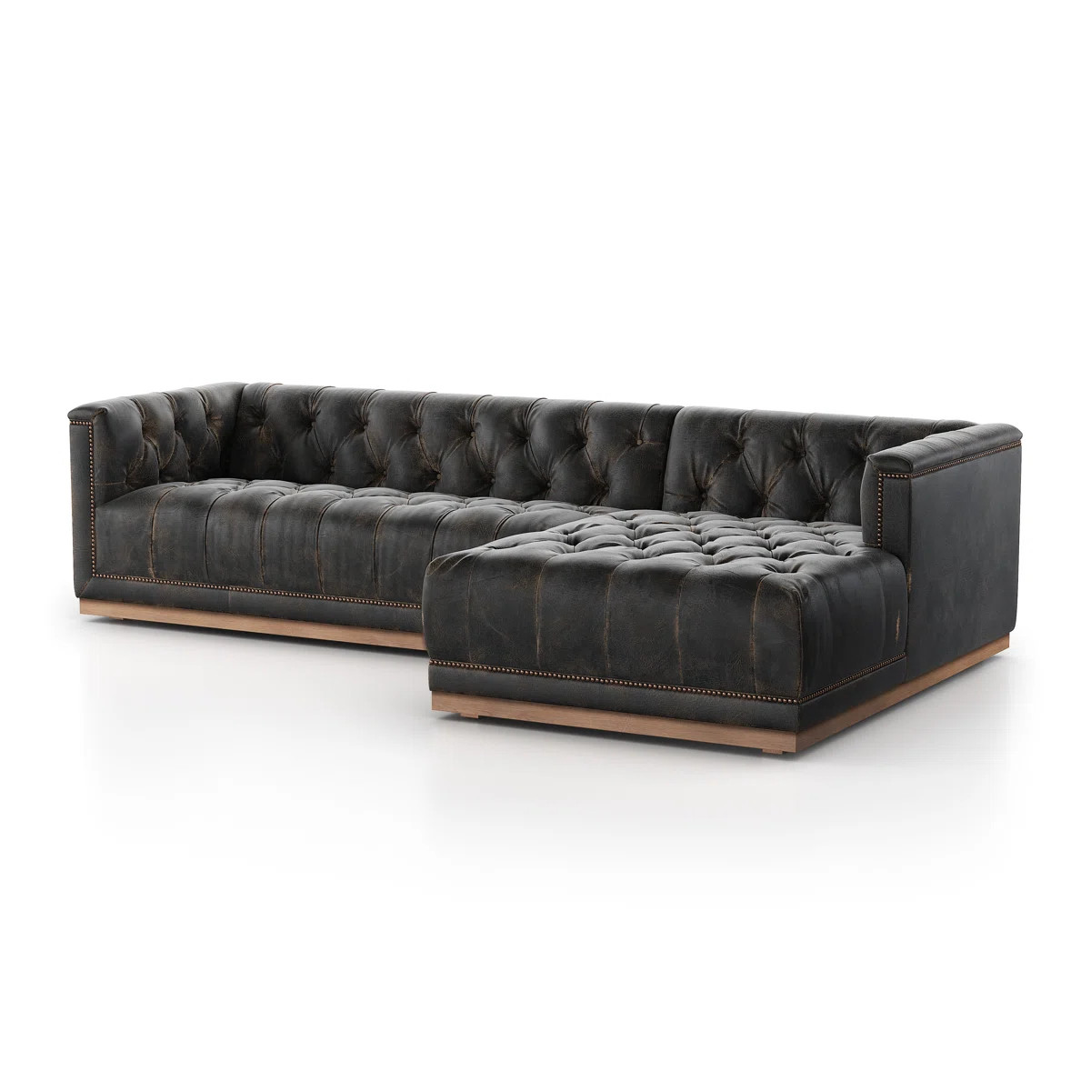 Leela Upholstered L-Shaped Sectional | Wayfair North America