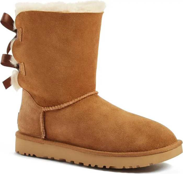 Bailey Bow II Genuine Shearling Boot (Women) | Nordstrom