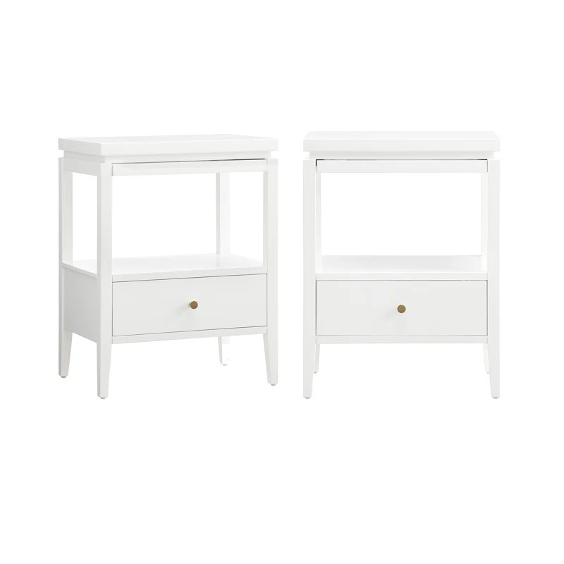 Lovell 1-Drawer Nightstand - Set Of 2 | Wayfair North America