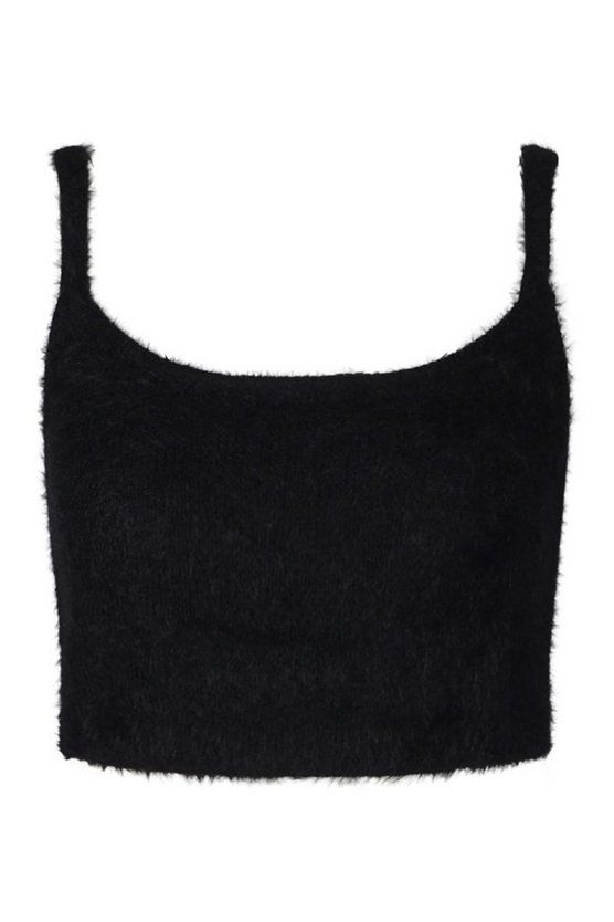 Premium Fluffy Lounge Crop Top | Boohoo.com (US & CA)