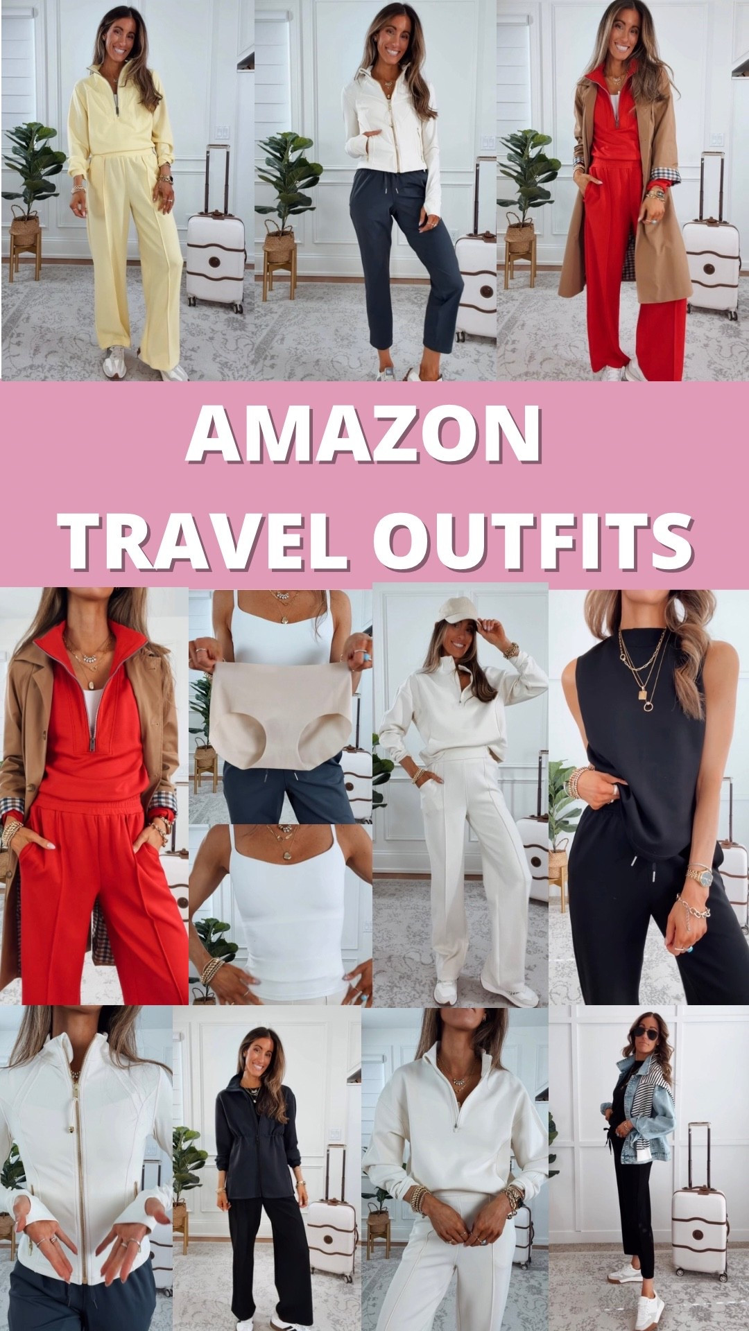 Amazon Travel Outfits - wearing a xsmall to small in everything 

#LTKootd #LTKTravel #LTKdayinmylife