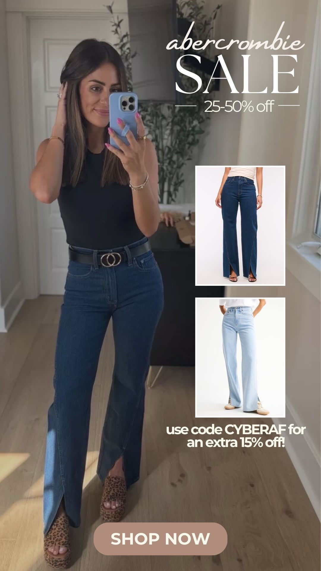 25-50% off Abercrombie this week! Use code CYBERAF for an extra 15% off your order!!

cyber week, black friday, sale alert, cyber week sale, curve love, gifts for her, finds under 100, new arrivals, lauren mulloy 

#LTKCyberWeek #LTKSaleAlert #LTKHoliday