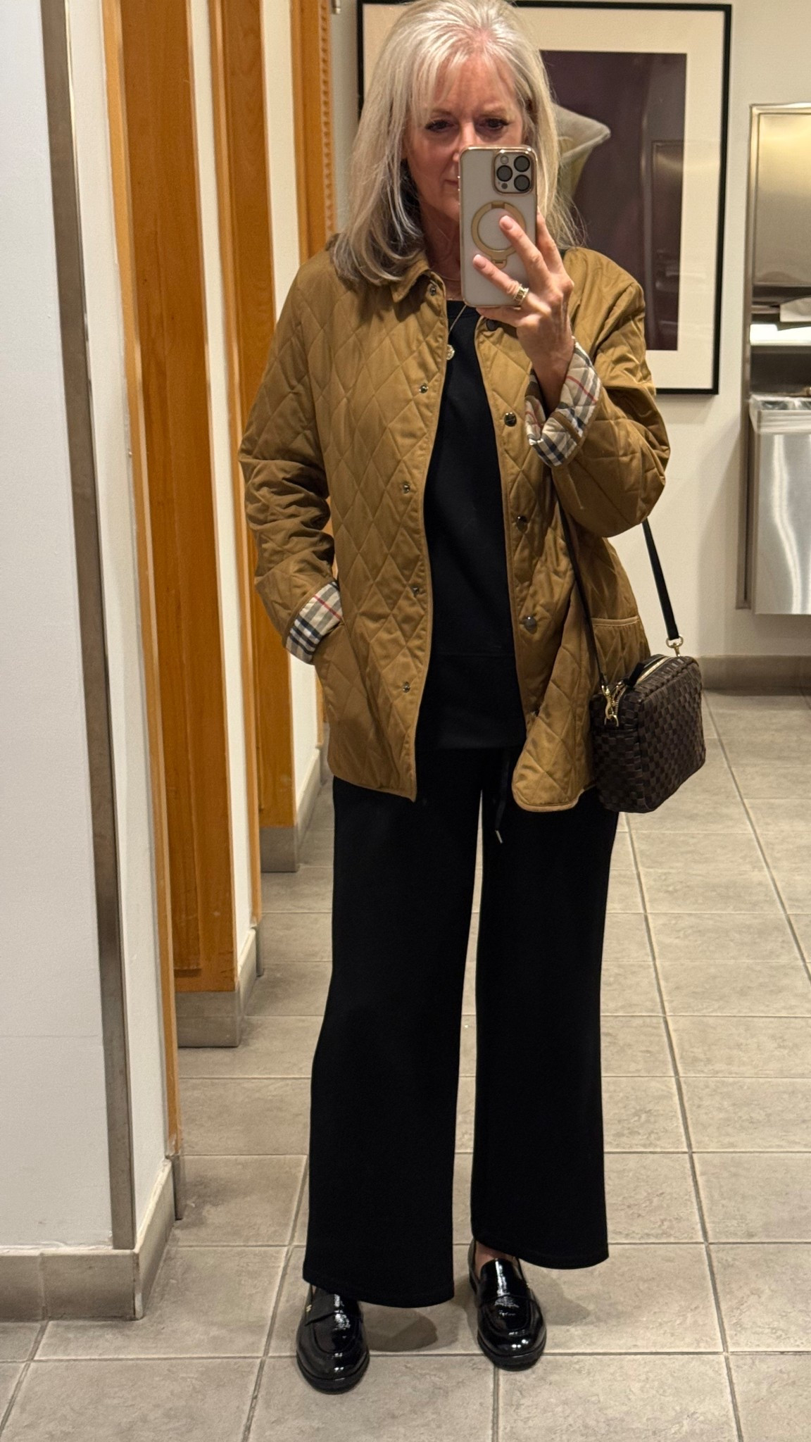 ✈️ Travel Outfit Favorite
[Black Two-Piece Set]
My go-to travel outfit — this black set is as comfortable as pajamas but looks perfectly put-together. The fabric is a soft, high-quality knit with just enough structure to feel polished. The sleeveless top pairs with matching drawstring pants that don’t wrinkle and have roomy pockets (yes, please!). Ideal for long flights or casual sightseeing days.

🖤 Fit: True to size, relaxed but tailored
🖤 Fabric: Medium-weight stretch blend — breathable yet holds shape
🖤 Why I love it: Comfortable enough to sleep in, chic enough for airport lounges
🖤 Style it with: White sneakers, crossbody bag, and a denim or blazer layer

#traveloutfit #airportstyle #ltktravel #chiccomfort #blackset #falltravelstyle #over50style #travelchic #capsulewardrobe 

#LTKShoeCrush #LTKStyleTip #LTKTravel
