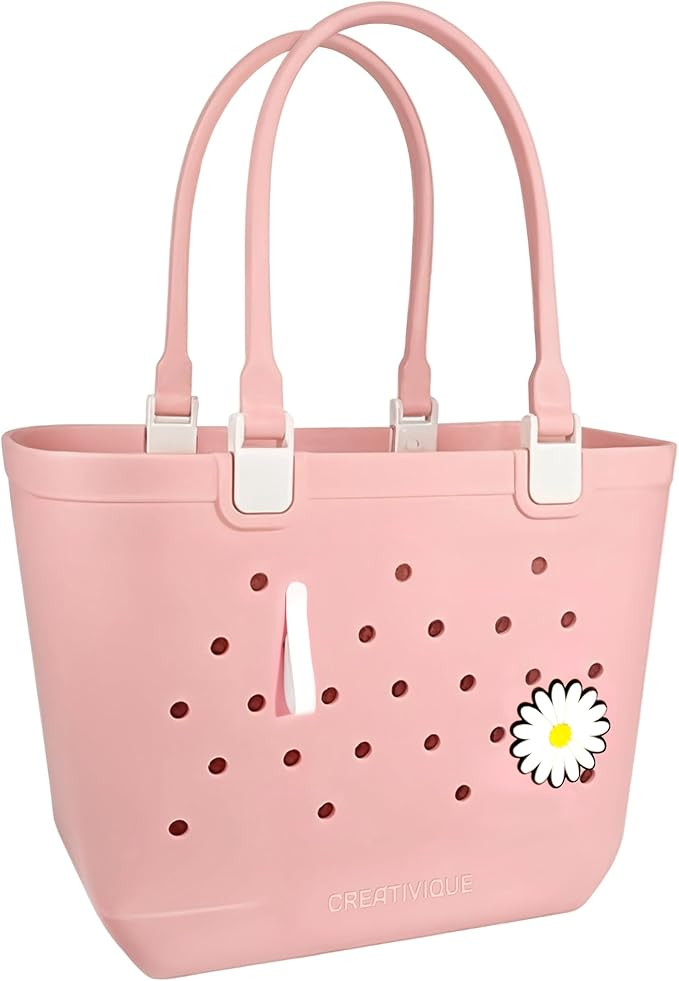 Extra Large Rubber Tote Bag for Beach, Pool, Boat. Waterproof, Lightweight- Parent | Amazon (US)