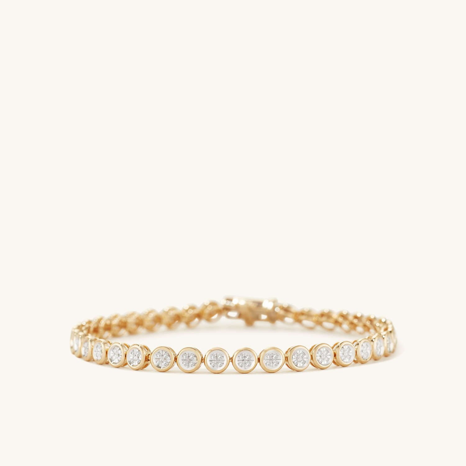 Micro-Pavé Diamond Rivière Bracelet - From $1800 | Mejuri (Global)